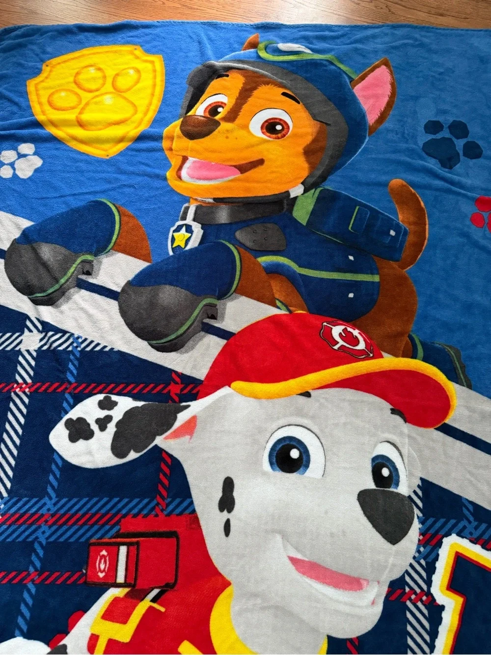 Paw Patrol plush paw